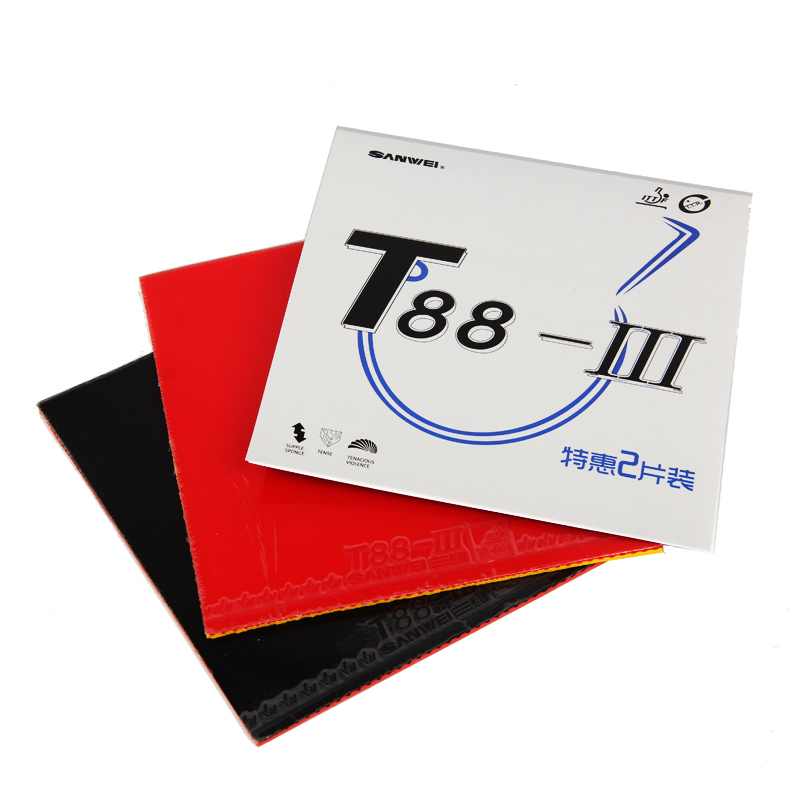 Table Tennis Vr - 1 สีแดง 1 สีดํา Original SANWEI