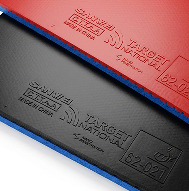 Table Tennis Court - ยางปิงปอง SANWEI National Target 3 Advanced
