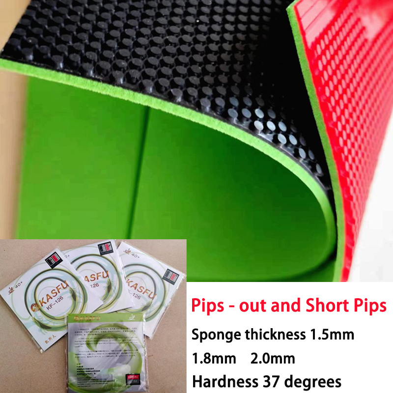 Table Tennis Rubber Anti Spin - ยางปิงปอง KASFU KF-126 แบบ Pips-Out และ