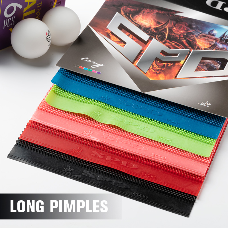 Table Tennis Rubber Anti Spin - ยางปิงปอง SPD Super Long Pips (OX)