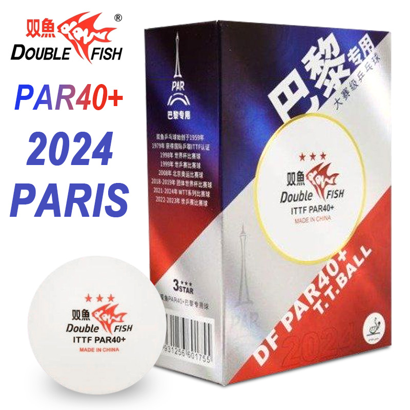 Table Tennis France - ปลาคู่ PAR 40 + ลูกปิงปอง 3