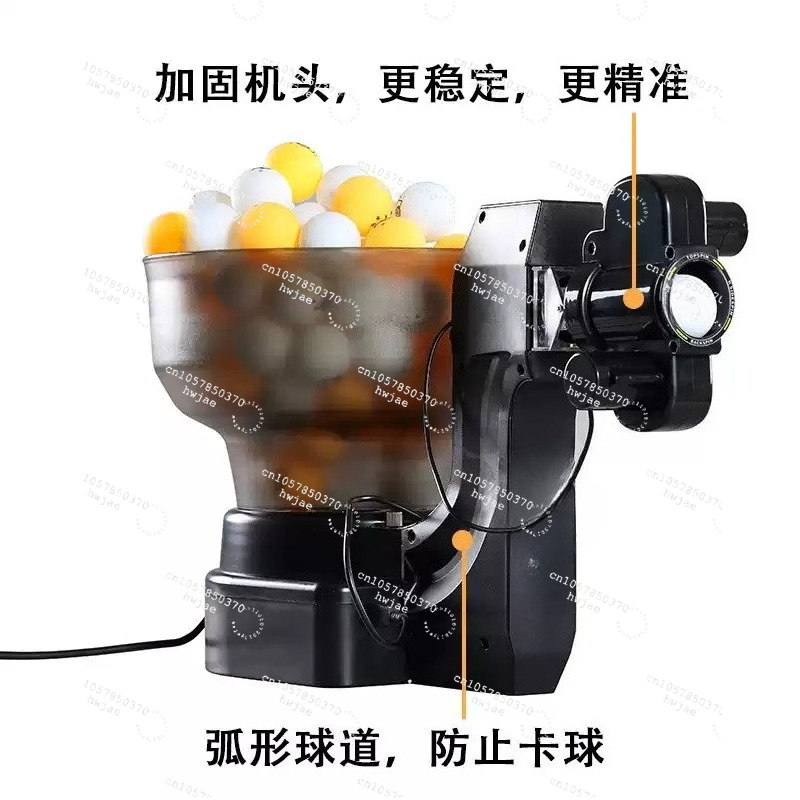 Table Tennis Multiplayer - เครื่องเสิร์ฟลูกปิงปองอัตโนมัติแบบมืออาชีพ หมุนได้หลายระดับ สำหรับใช้ในบ้าน อุปกรณ์ฝึกซ้อมสำหรับผู้เล่นคนเดียว