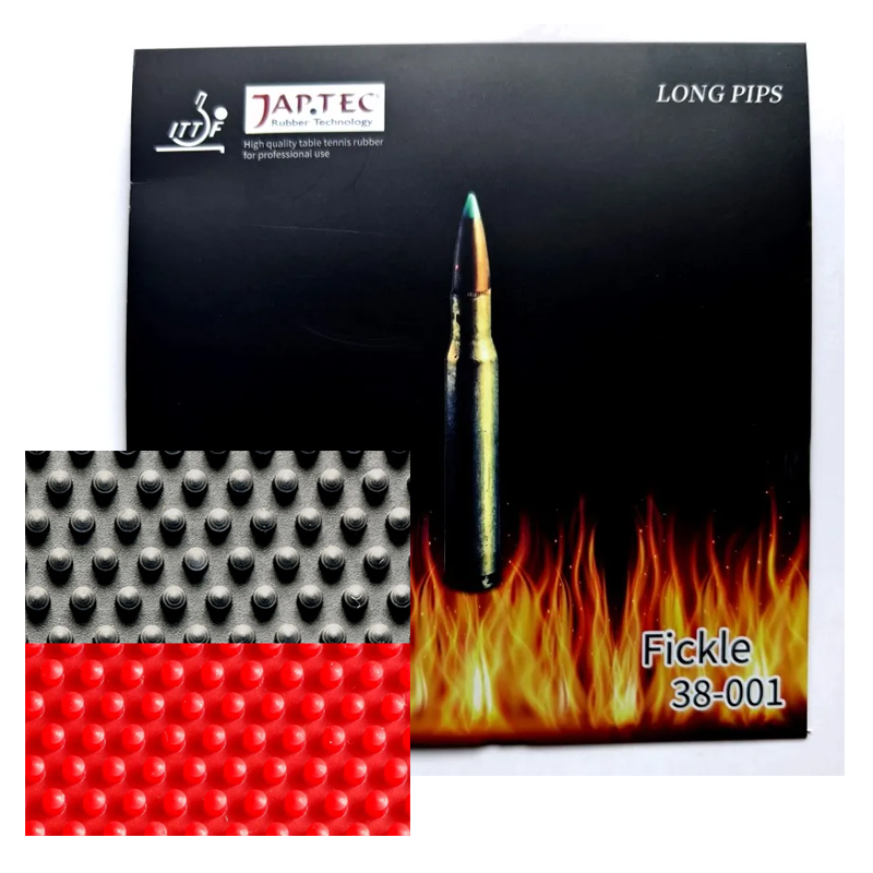 Table Tennis Rubber Anti Spin - ยางปิงปอง Long OX แบบหัวกระสุน ป้องกันการหมุน สำหรับเกมรุกและการเล่นลูป