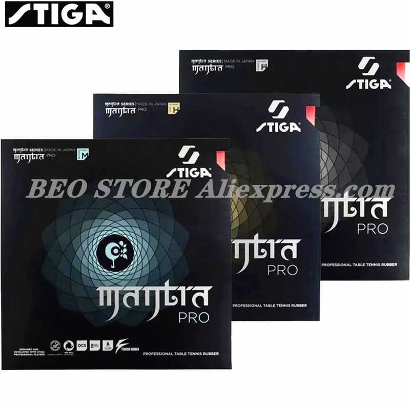 STIGA MANTRA PRO M / H สูงลายก - Table Tennis Japan บทวิจารณ์และราคา