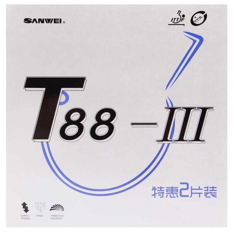 1 สีแดง 1 สีดํา Original SANWE - Table Tennis Vr บทวิจารณ์และราคา