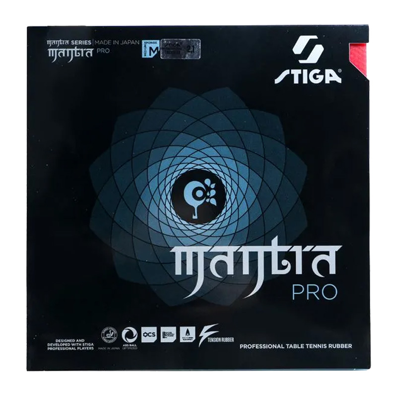 ยางปิงปอง STIGA MANTRA PRO M ย - Table Tennis Japan บทวิจารณ์และราคา