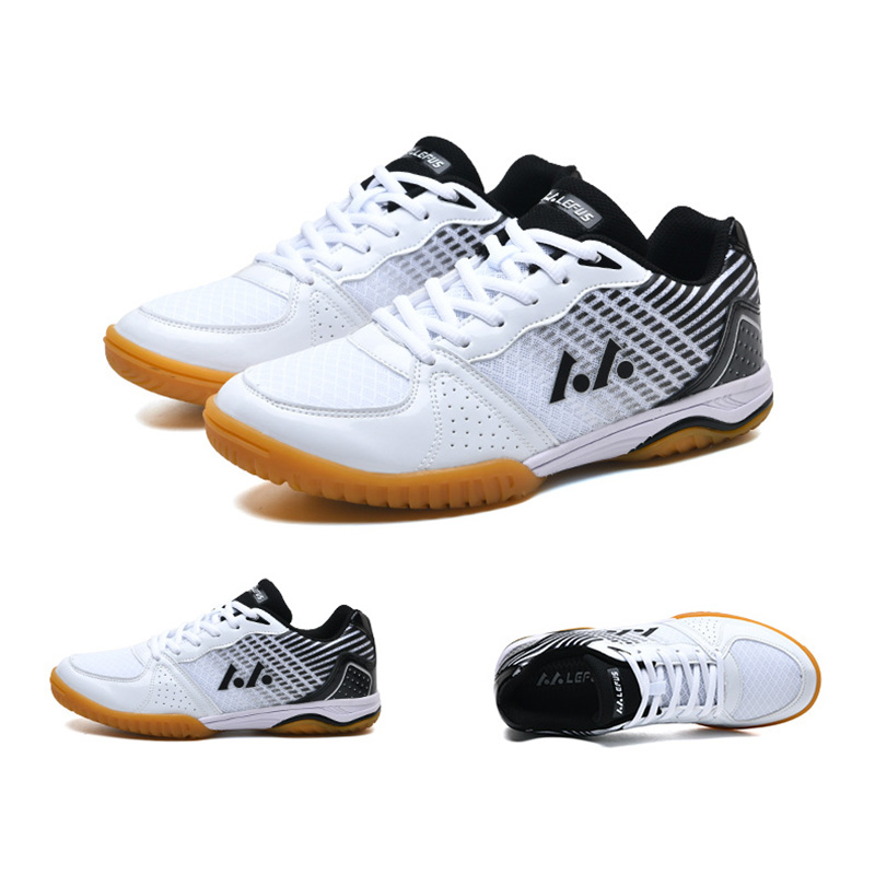 LEFUS คุณภาพผู้ชายผู้หญิงรองเท - Table Tennis Court บทวิจารณ์และราคา