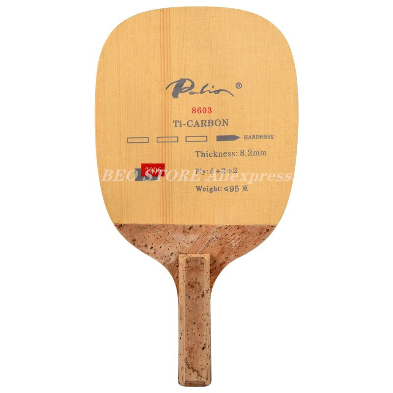 PALIO 8603คาร์บอนไทเทเนียมลายก - Table Tennis Japan บทวิจารณ์และราคา