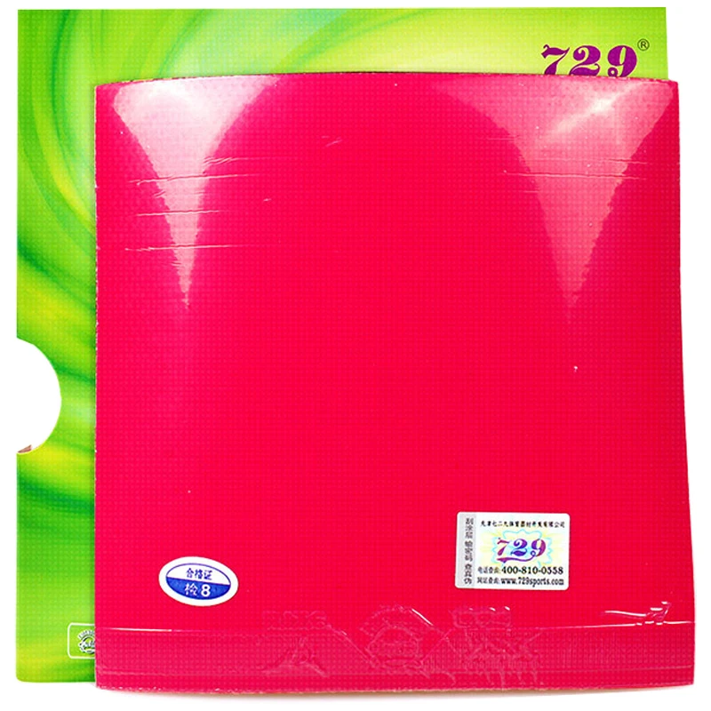 729 มิตรภาพ 804 ตารางเทนนิสแผ่ - Table Tennis Rubber Anti Spin บทวิจารณ์และราคา