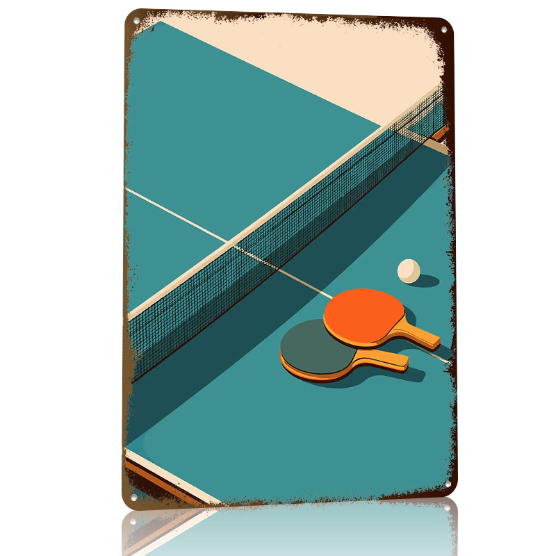 ภาพประกอบลูกปิงปองบนโต๊ะ ภาพนิ - Table Tennis Illustration บทวิจารณ์และราคา