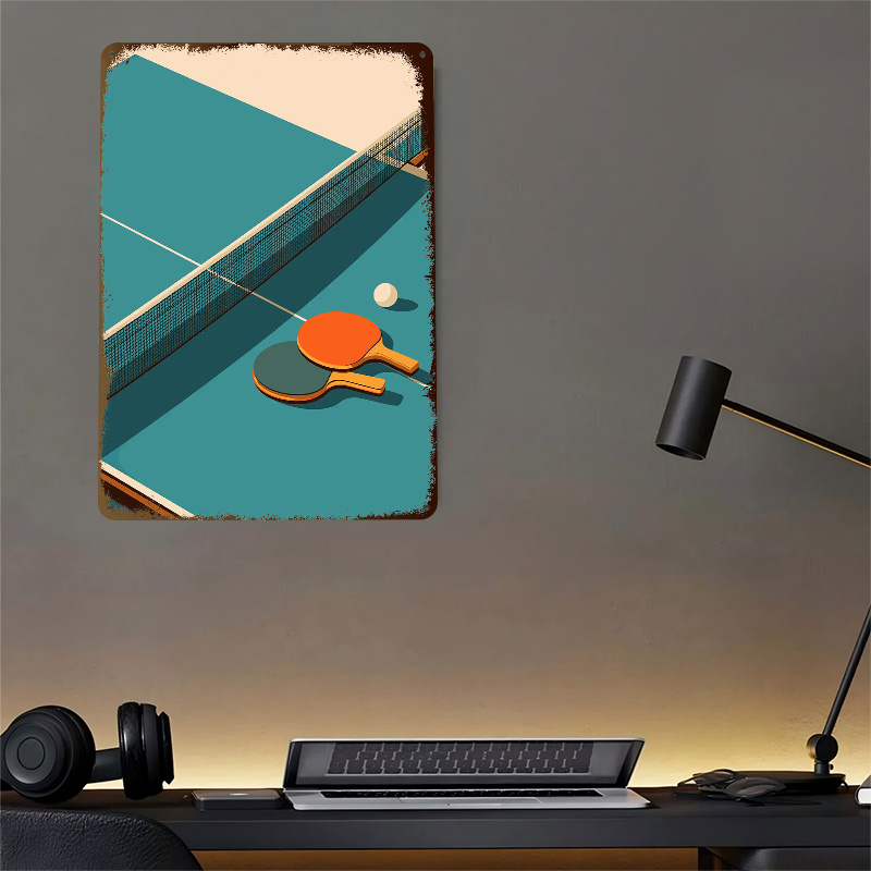 ภาพประกอบลูกปิงปองบนโต๊ะ ภาพนิ - Table Tennis Illustration บทวิจารณ์และราคา