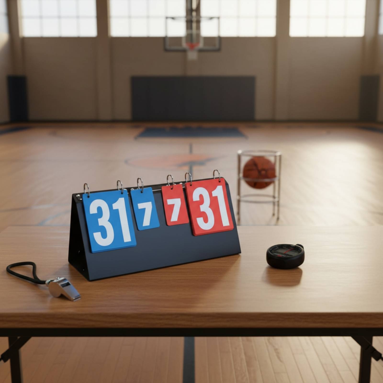 กระดานคะแนนแบบพลิกพกพา กระดานค - Table Tennis Scoreboard บทวิจารณ์และราคา