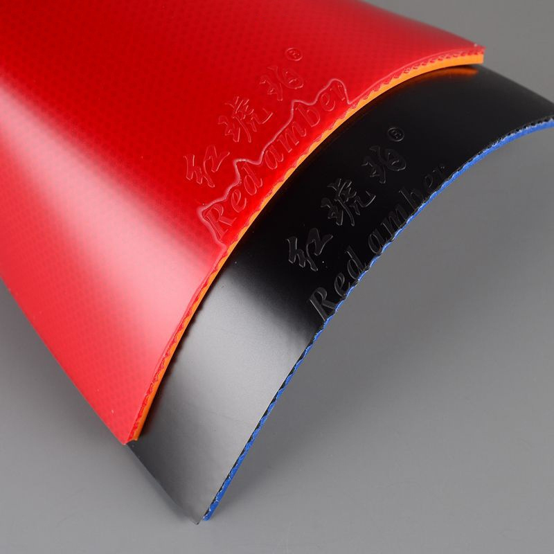 ● ยางปิงปองสีแดงอำพัน ยางปิงปอ - Table Tennis Rubber Anti Spin บทวิจารณ์และราคา