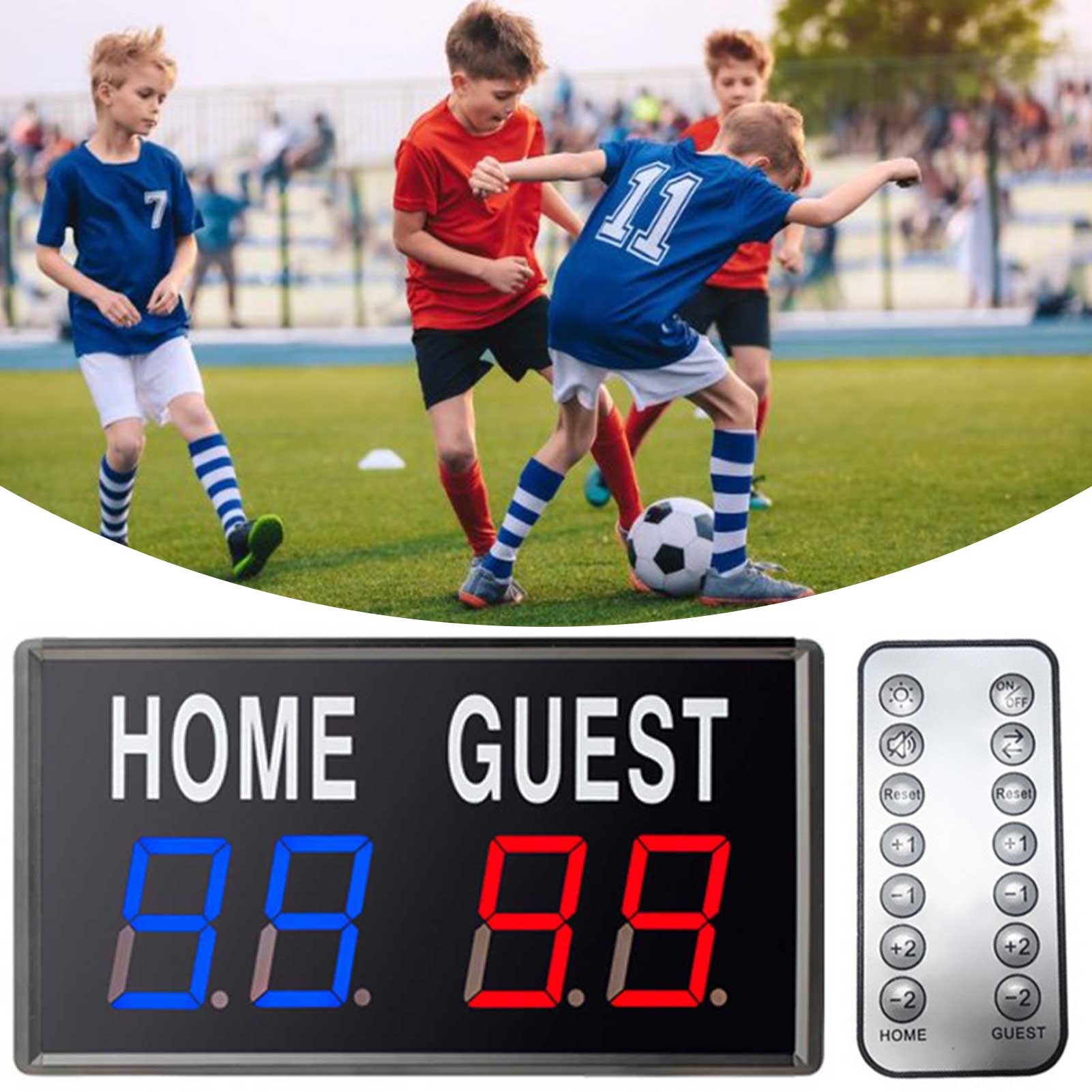 4-Digit LED Electronic Score K - Table Tennis Scoreboard บทวิจารณ์และราคา