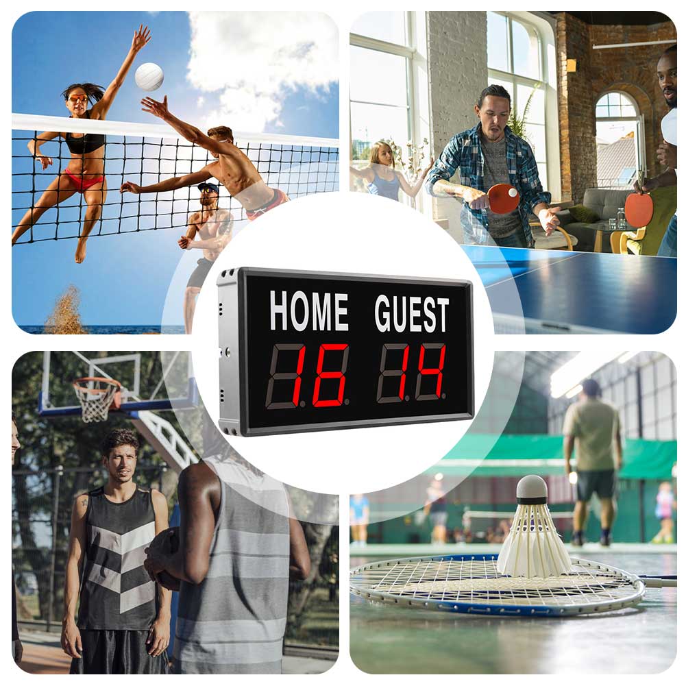 4-Digit LED Electronic Score K - Table Tennis Scoreboard บทวิจารณ์และราคา