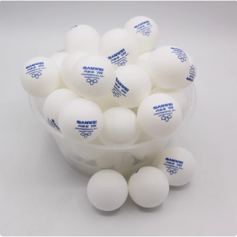 ลูกปิงปองพลาสติก Sanwei New Ma - Table Tennis Logo บทวิจารณ์และราคา