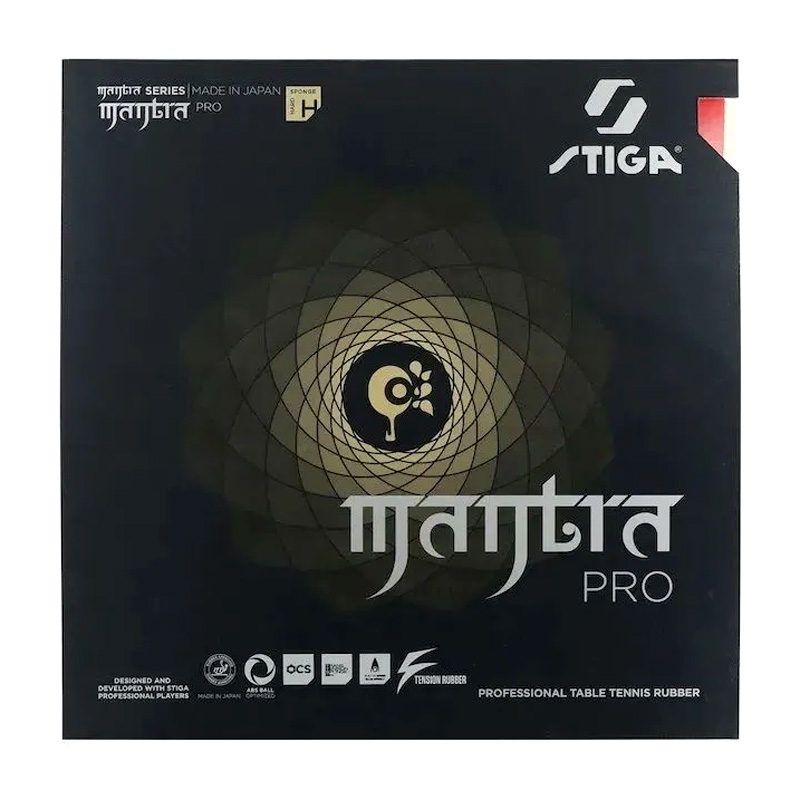 ยางปิงปอง STIGA MANTRA PRO H ย - Table Tennis Japan บทวิจารณ์และราคา