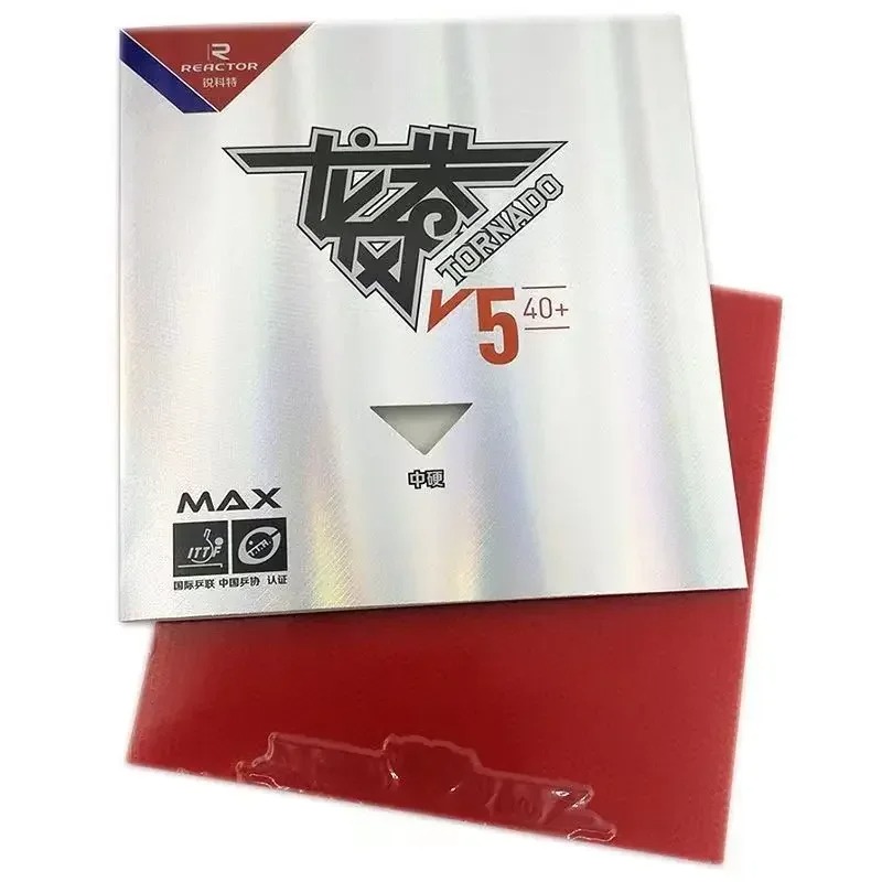 ยางปิงปองรีแอคเตอร์ ทอร์นาโด ว - Table Tennis Rubber Anti Spin บทวิจารณ์และราคา