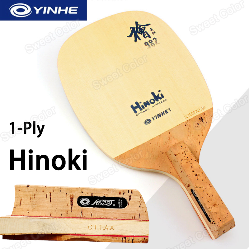 ไม้ปิงปอง YINHE 982 1-Ply Soli - Table Tennis In Japanese บทวิจารณ์และราคา