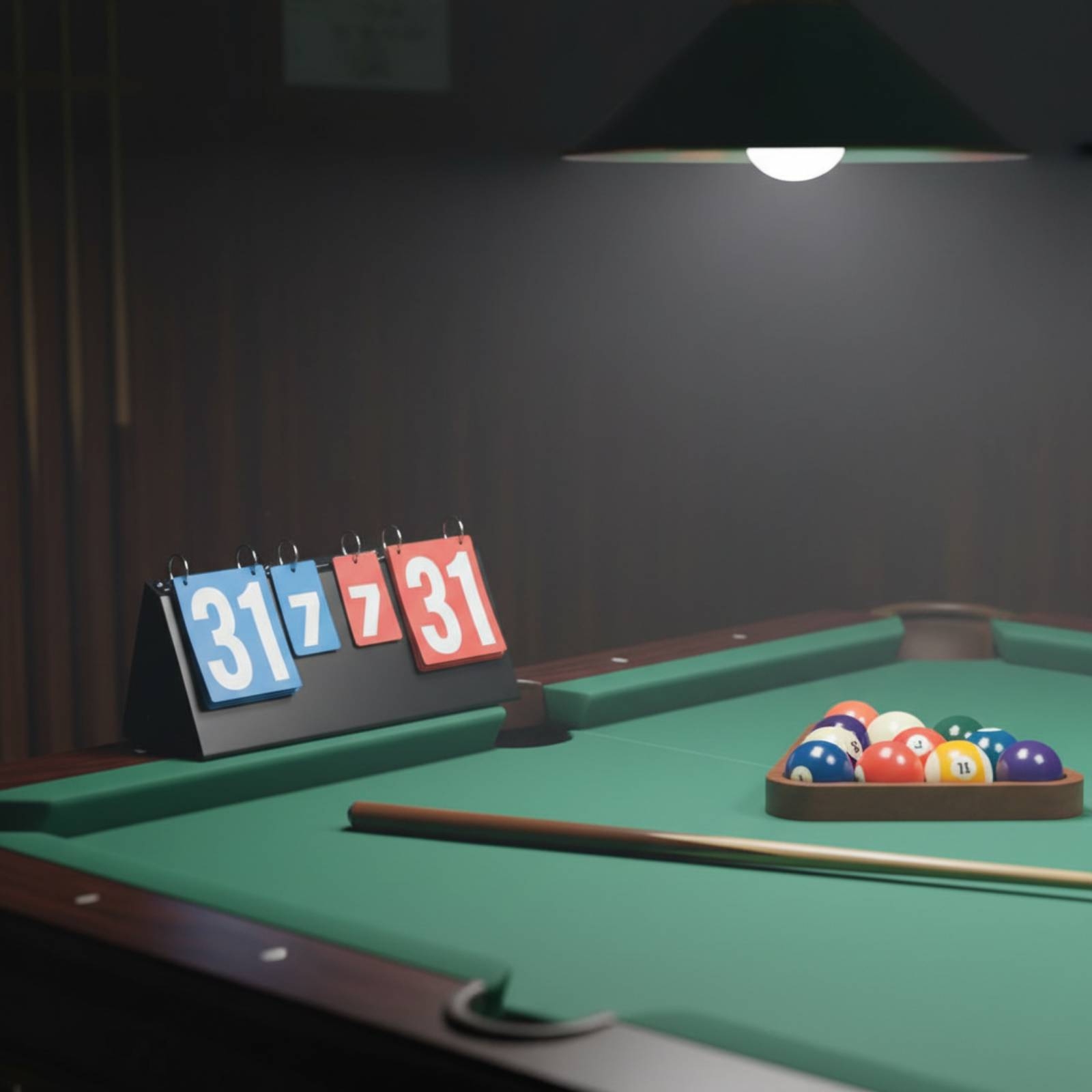 กระดานคะแนนแบบพลิกพกพา กระดานค - Table Tennis Scoreboard บทวิจารณ์และราคา