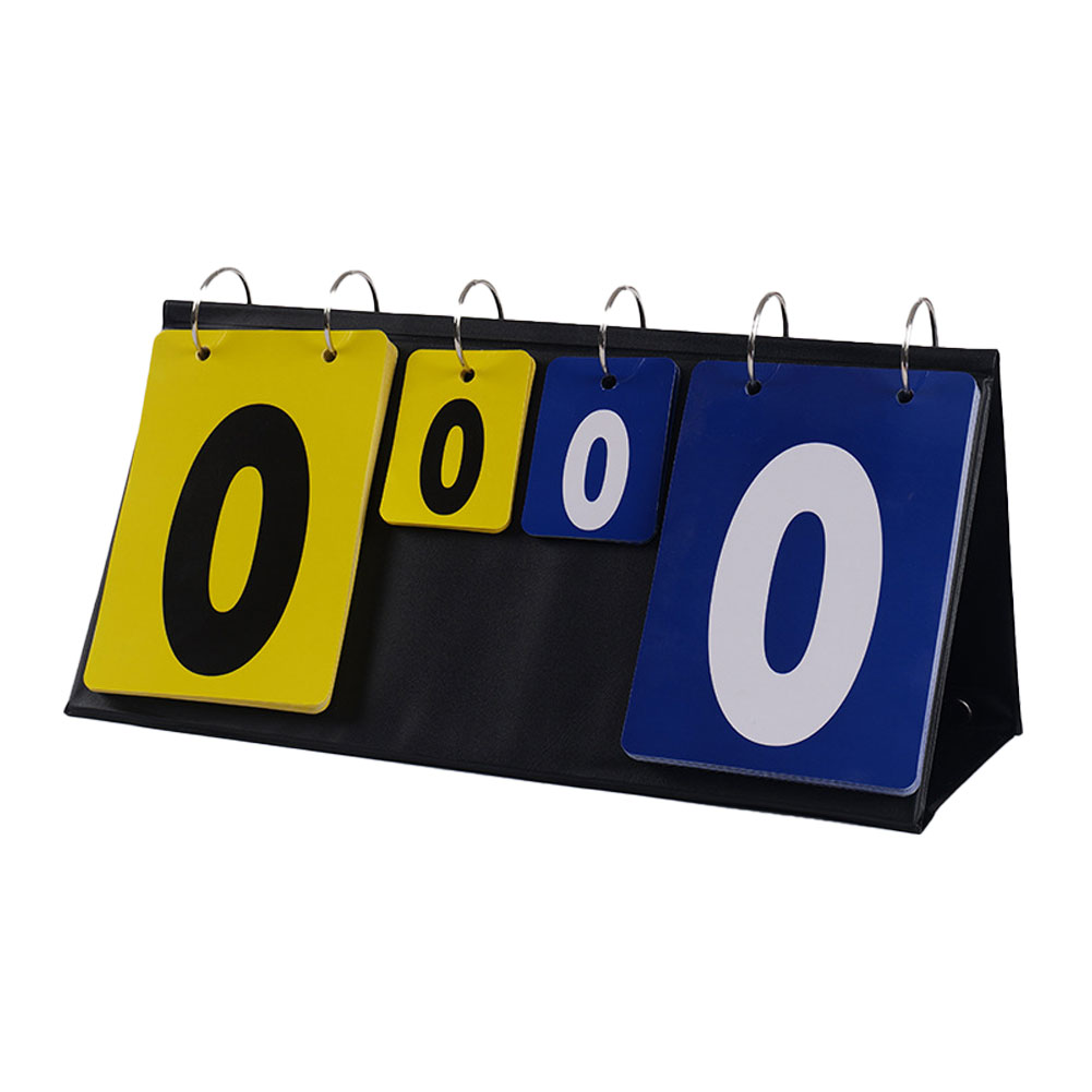 กระดานคะแนนแบบพลิกสีดำ น้ำเงิน - Table Tennis Scoreboard บทวิจารณ์และราคา