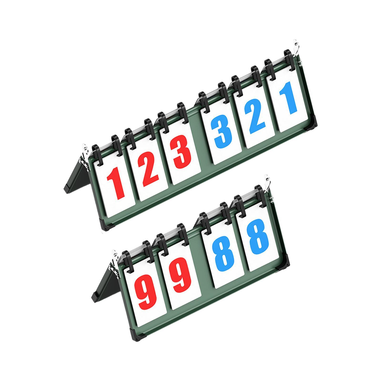 กระดานคะแนนทีมฟลิปแบบพกพา ตัวบ - Table Tennis Scoreboard บทวิจารณ์และราคา