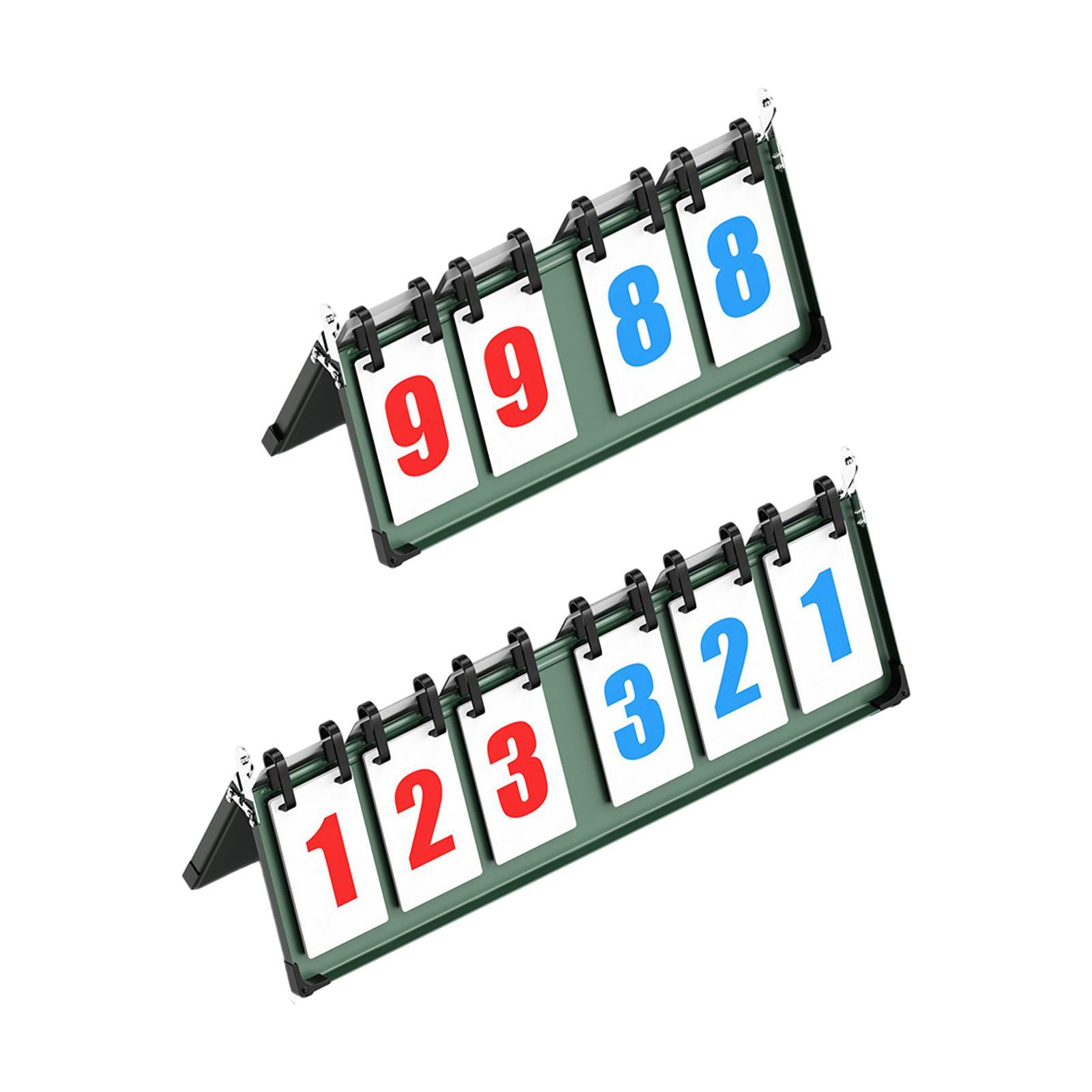 กระดานคะแนนทีมฟลิปแบบพกพา ตัวบ - Table Tennis Scoreboard บทวิจารณ์และราคา