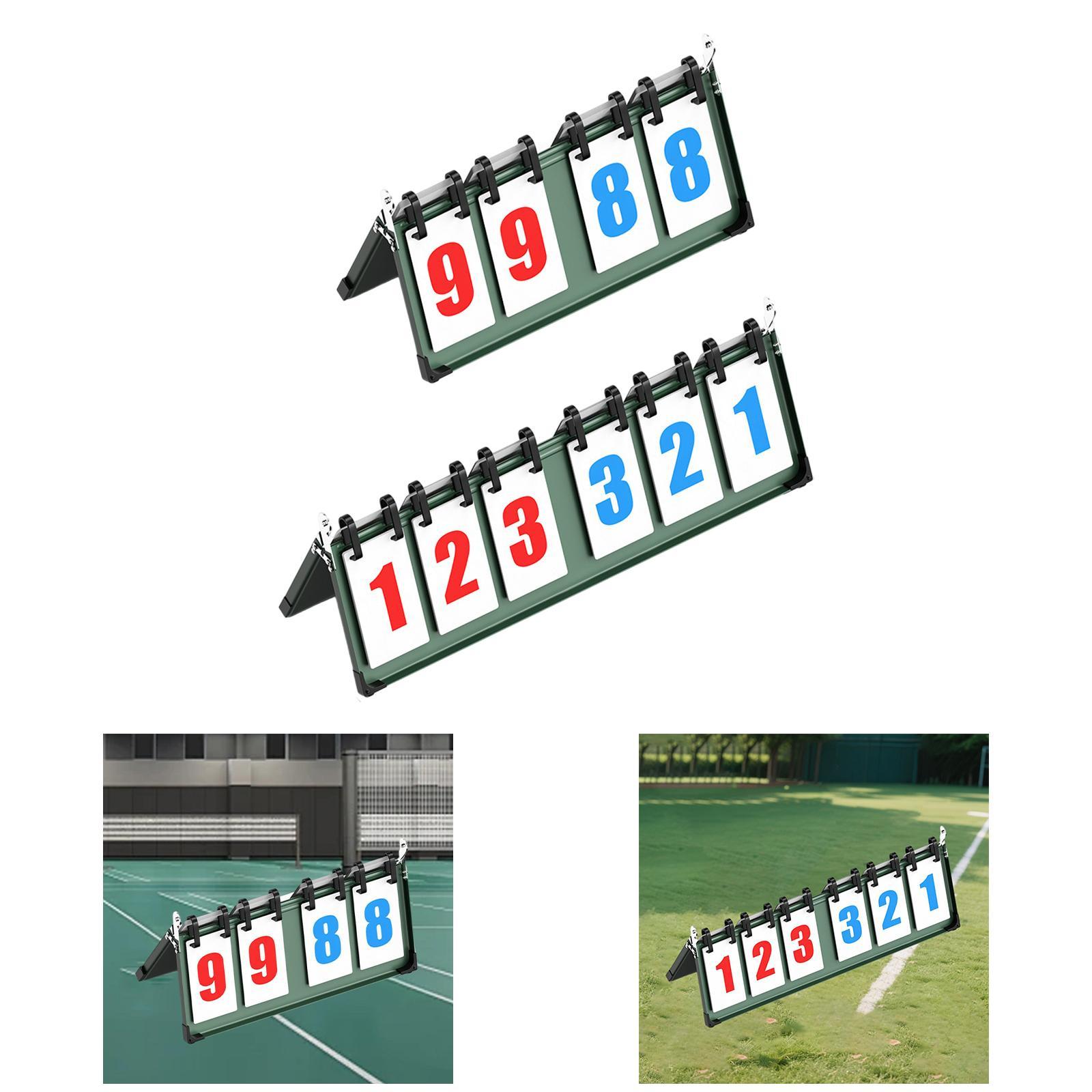 กระดานคะแนนทีมฟลิปแบบพกพา ตัวบ - Table Tennis Scoreboard บทวิจารณ์และราคา
