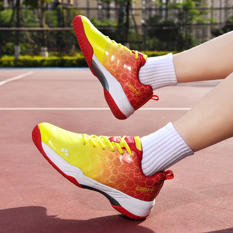 ผู้ชายรองเท้าแบดมินตันรองเท้าผ - Table Tennis Volleyball บทวิจารณ์และราคา