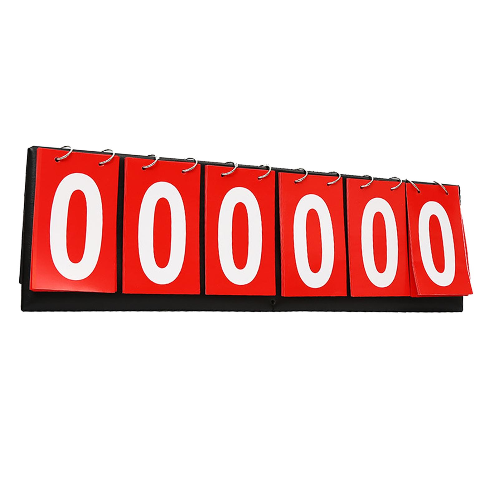 ป้ายบอกคะแนนแบบตั้งโต๊ะ 6 ช่อง - Table Tennis Scoreboard บทวิจารณ์และราคา