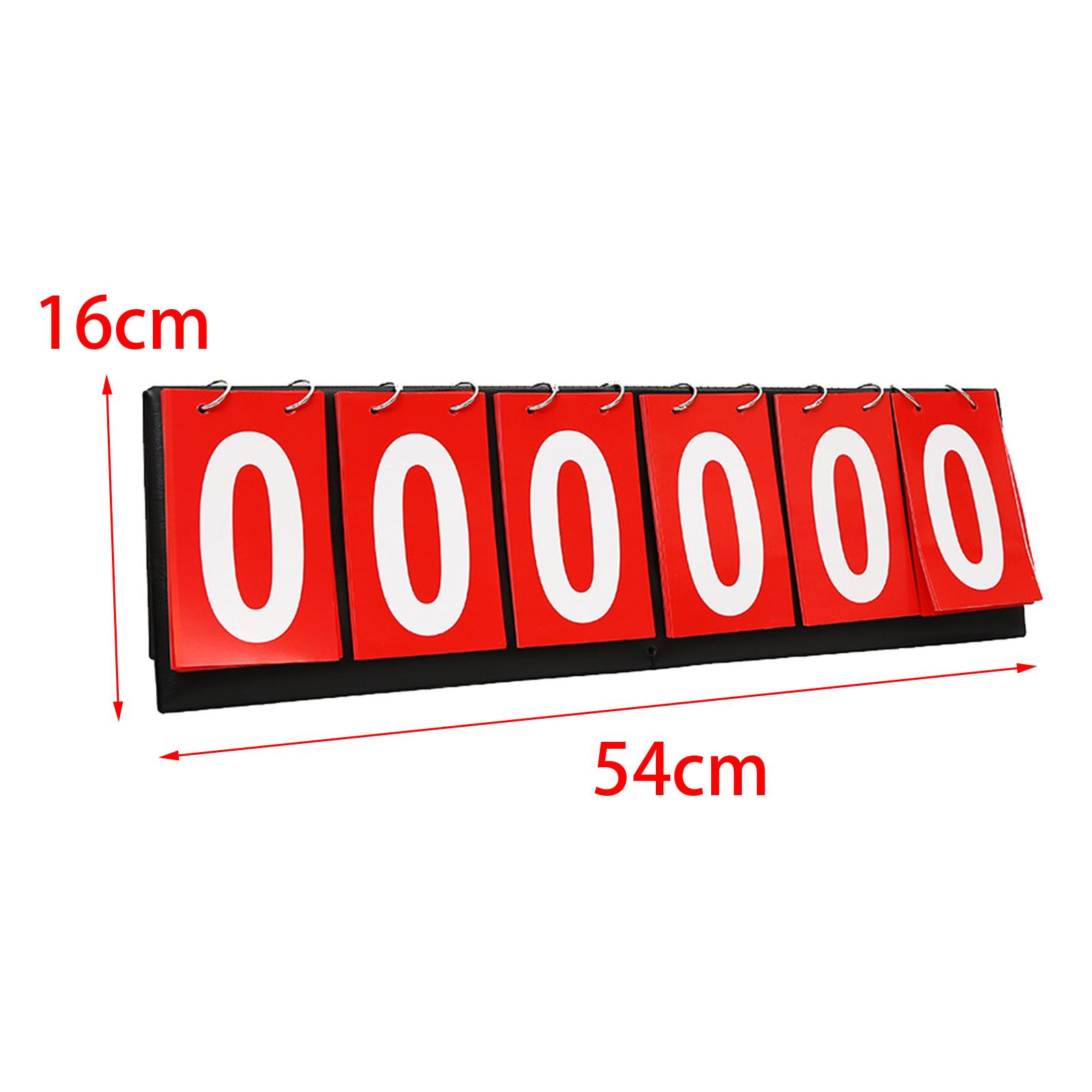 ป้ายบอกคะแนนแบบตั้งโต๊ะ 6 ช่อง - Table Tennis Scoreboard บทวิจารณ์และราคา