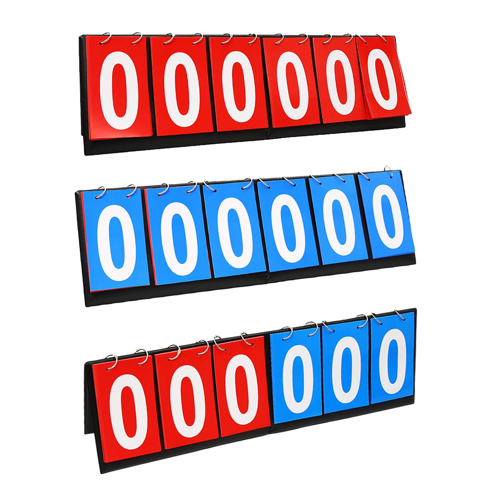 ป้ายบอกคะแนนแบบตั้งโต๊ะ 6 ช่อง - Table Tennis Scoreboard บทวิจารณ์และราคา