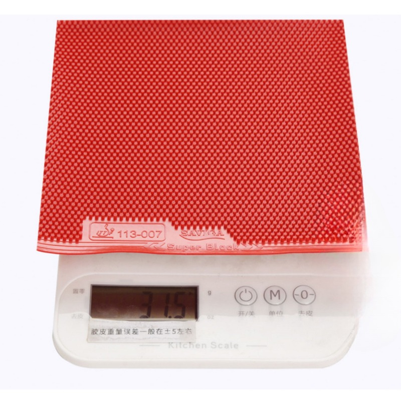 ยางปิงปอง SAVIGA SUPER BLOCK O - Table Tennis Rubber Anti Spin บทวิจารณ์และราคา