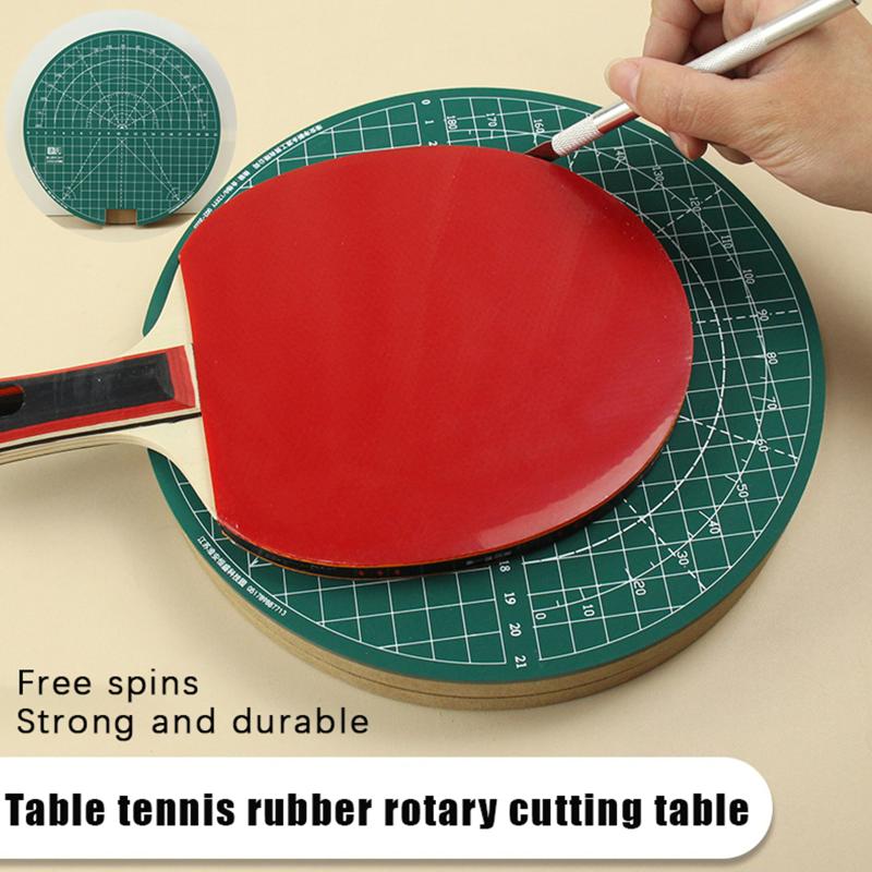 ชุดแผ่นรองตัดยางปิงปองแบบหมุนไ - Table Tennis Court บทวิจารณ์และราคา