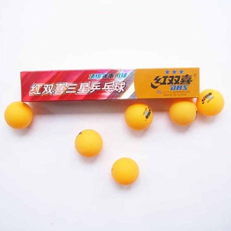 6 ชิ้นใหม่ 3 ดาว ลูกปิงปองมืออ - Table Tennis Logo บทวิจารณ์และราคา