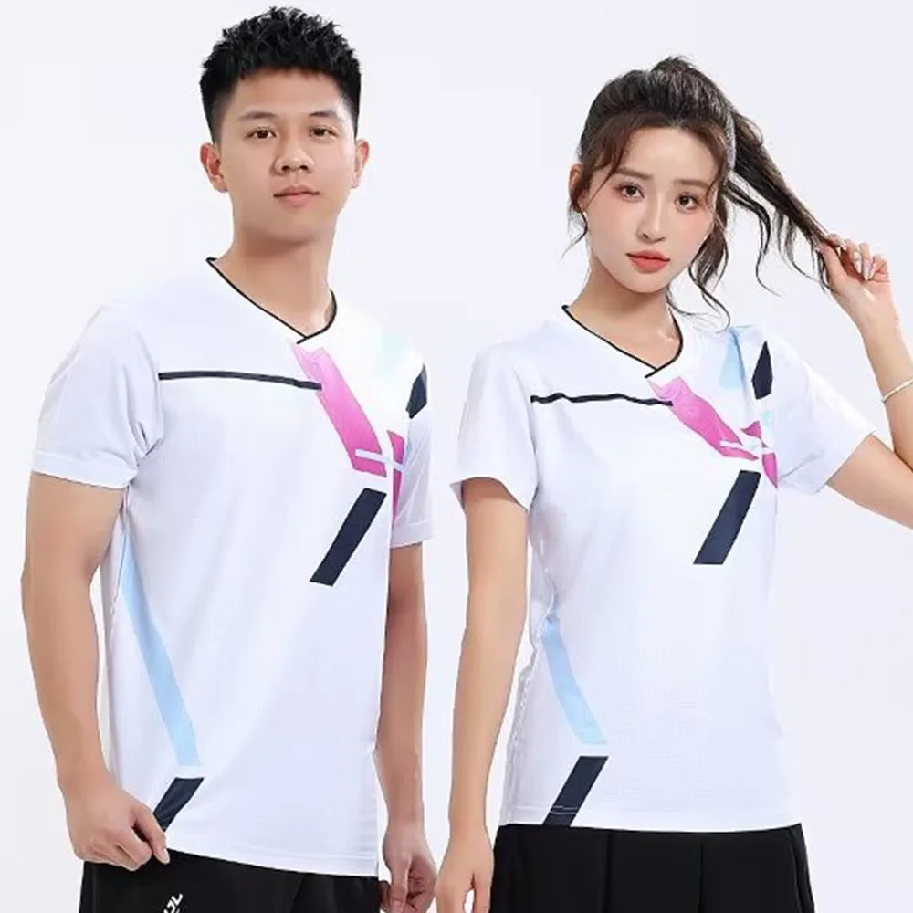 เสื้อยืดแบดมินตันสำหรับผู้ชายแ - Table Tennis Volleyball บทวิจารณ์และราคา