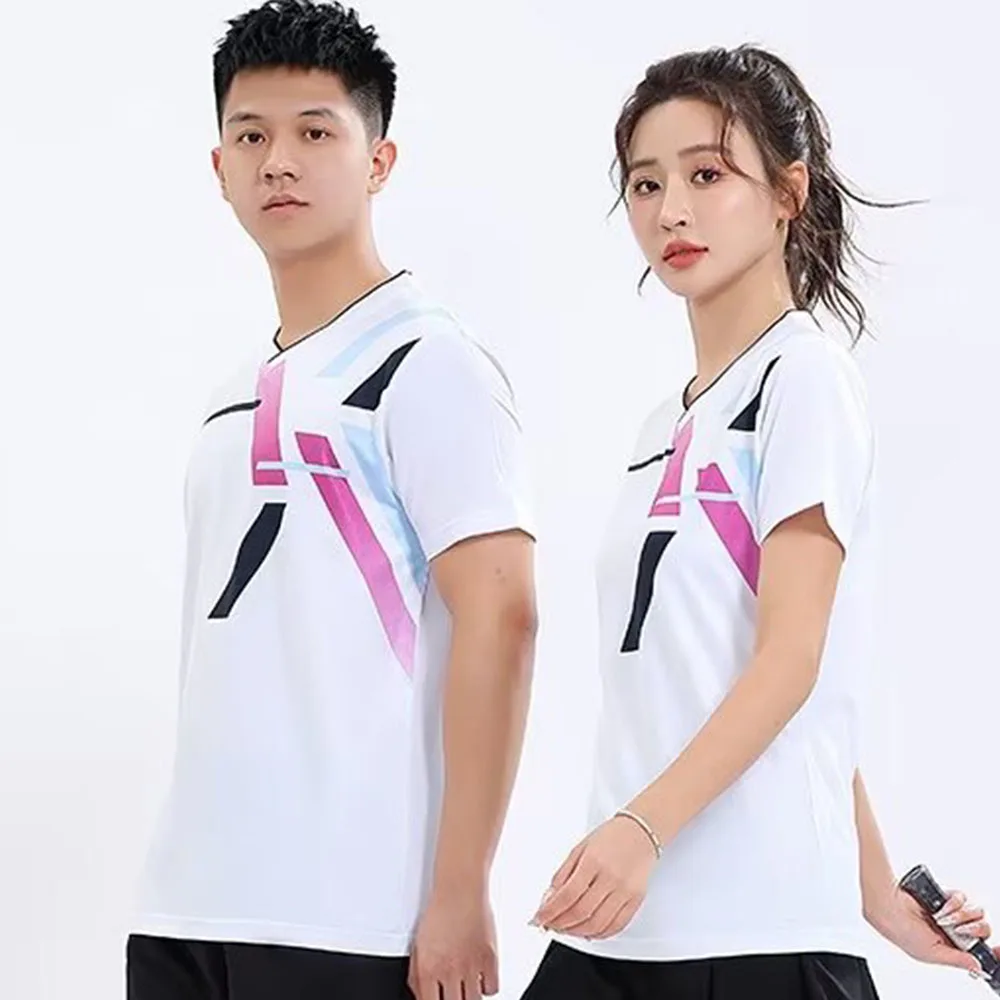 เสื้อยืดแบดมินตันสำหรับผู้ชายแ - Table Tennis Volleyball บทวิจารณ์และราคา